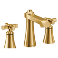 Moen Two-Handle Bathroom Faucet Brushed Gold TS6985BG